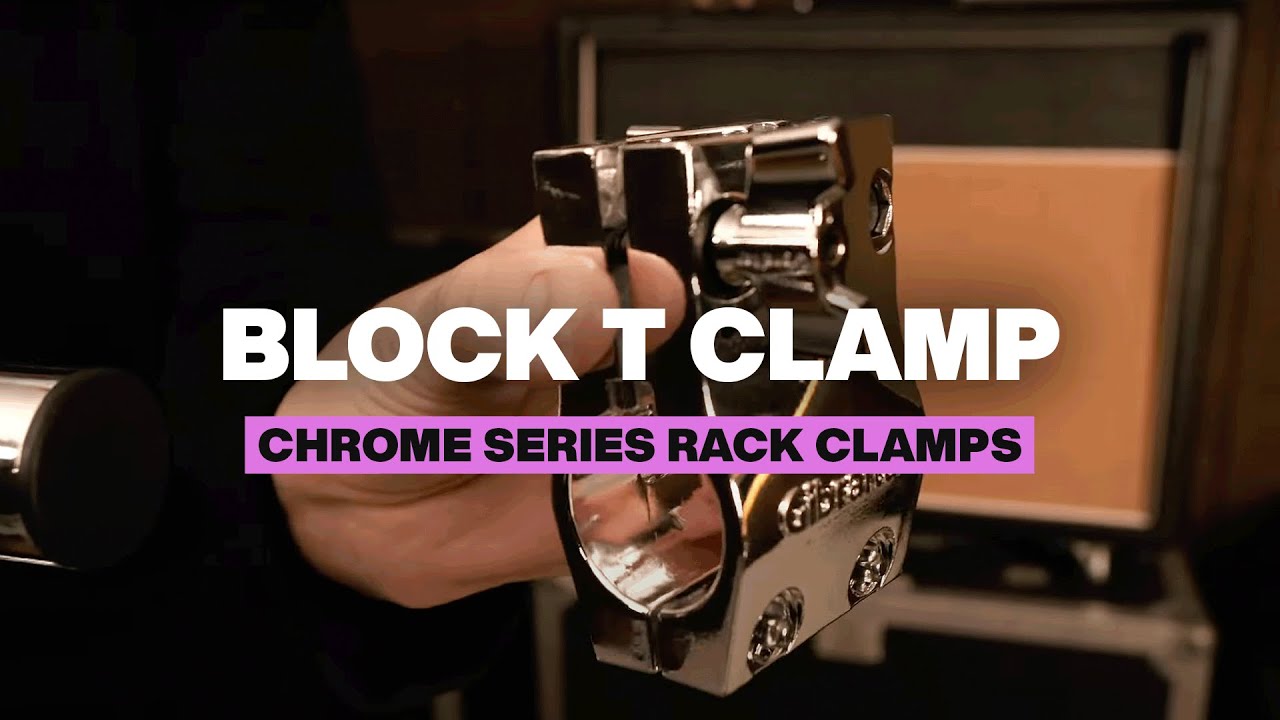Gibraltar Chrome T-Leg Clamp SC-GRSCTL