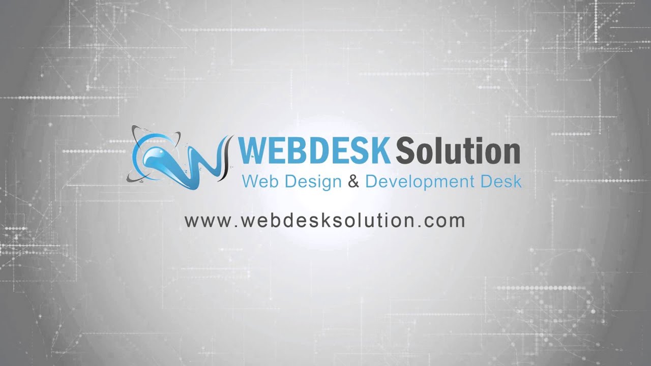 WebDesk Solution Logo Intro