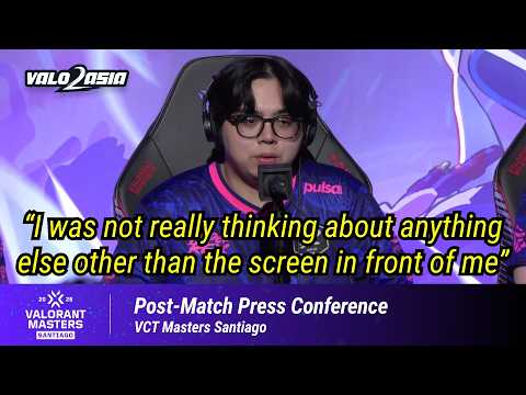 Paper Rex (PRX vs. NRG) | VALORANT Masters Santiago | Post-match Press Conference