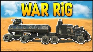 Crossout - THE RIG! Post Apocalyptic Wasteland Big Rig - Crossout Gameplay