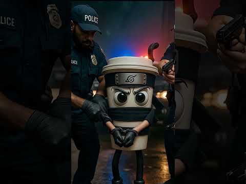 ☕️💀 Cappuccino Assassino ARRESTED! His FINAL brewdown ⚔️🚓 #shorts