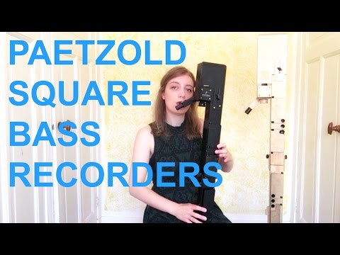 PAETZOLD SQUARE BASS RECORDERS | Team Recorder