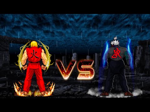 [KOF Mugen] Shin Ken Vs. Shin Oni
