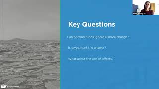 Pension Providers and the Path to Net Zero | Natalie Jackson