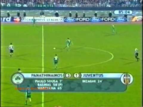 Panathinaikos - Juventus 3-1 ΠΑΝΑΘΗΝΑΪΚΟ ΜΕΓΑΛΕΙΟ
