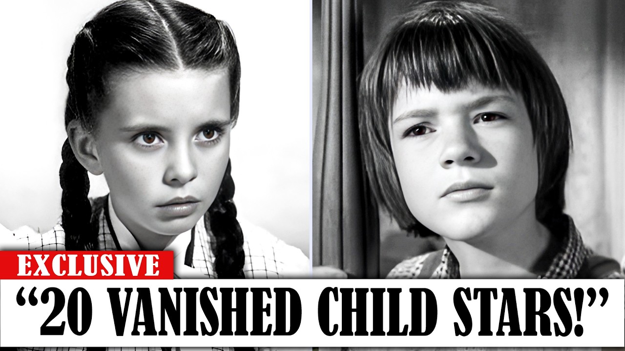 20 Child Stars Who Completely Vanished from Hollywood (THEN AND NOW)
