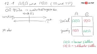 12 1 ARA PRA (Aktive Rechnungsabgrenzung, Passive Rechnungsabgrenzung)
