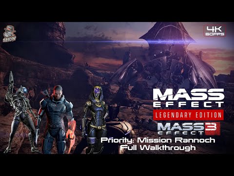 Mass Effect 3 Legendary Edition | Priority: Mission Rannoch Walk Through |No Commentary| [60FPS]4K