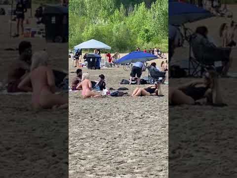 woodbine beach at toronto peyman Python