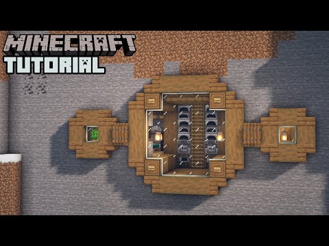 Minecraft - Survival Mountain Base Tutorial (How to Build)