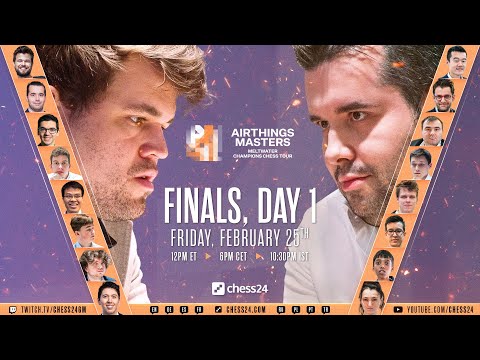 Champions Chess Tour: Airthings Masters | Finals Day 1 | Commentary by Peter Leko & Tania Sachdev