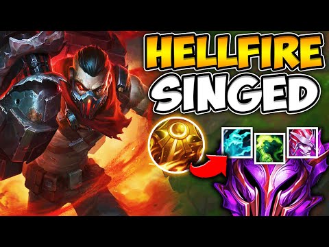 CARRYING MASTER ELO WITH HELLFIRE SINGED!! - Rank 1 Singed Gameplay