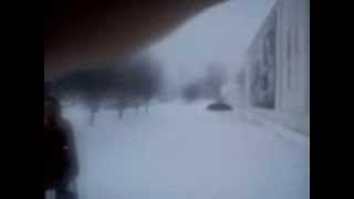 preview picture of video 'Severe snow fall, Ukraine'