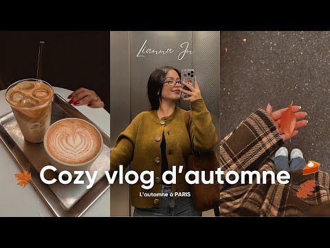 L’automne à Paris | Café parisien, balades, aquarelle, pâtisserie☕️🍂🥧🍁