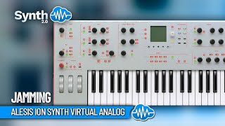 Video thumbnail for ALESIS ION SYNTH VIRTUAL ANALOG | JAMMING | Synthcloud by Synth Cloud