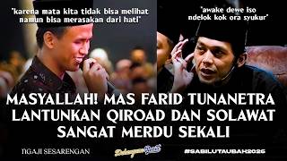 Download lagu Mashallah! Mas Farid, the Blind, Sings a Very Melodious Qiraah & Sholawat, Gus Iqdam Nganti Is Moved mp3