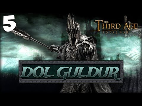 PATH INTO LORIEN! Third Age Total War: Divide & Conquer - Dol Guldur Campaign #5