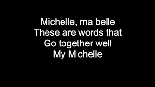 MICHELLE | HD With Lyrics | THE BEATLES | cover by Chris Landmark