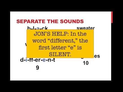 Learning the 44 Sounds of English for Beginning Students: Video 6-Short Vowels