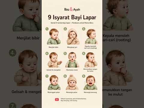 Bayi Nangis Belum Tentu Lapar, Kenali 9 Isyarat Lapar Bayi Sebelum Dia Menangis Kencang #ibudanayah