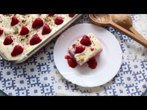 Strawberry Refrigerator Cake