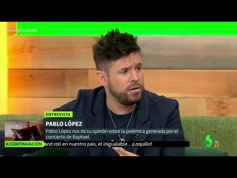 Pablo López y el concierto de Raphael: "Estuve y lo que vi fue seguridad y respeto" - Liarla Pardo