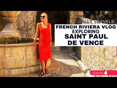Charming St. Paul de Vence: A Tour of French Riviera's Hidden Gem 🌟🇫🇷