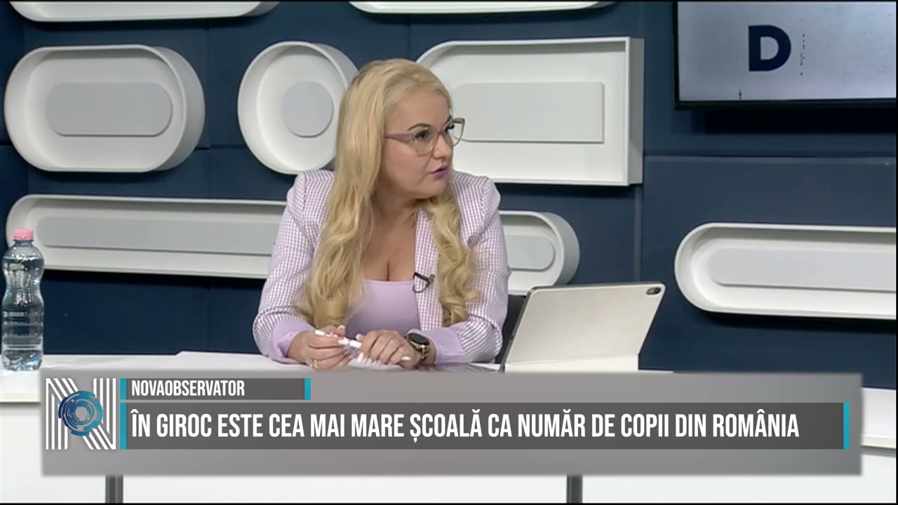 În Giroc este cea mai mare școală ca număr de copii din România