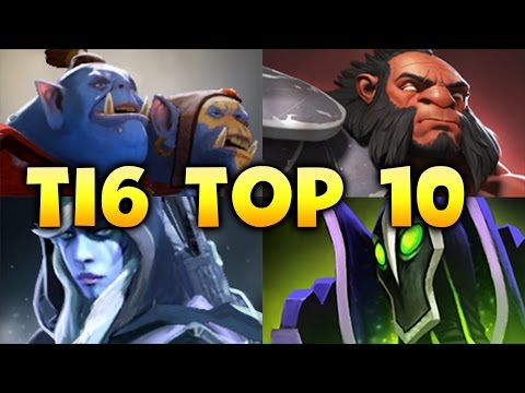 TI6 TOP 10 - BEST EPIC AMAZING MOMENTS DOTA 2