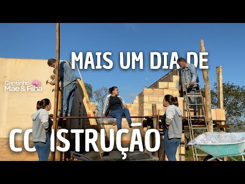 CONSTRUÇÃO A TODO VAPOR | Futura Casa da Ana Cecília e Willder!