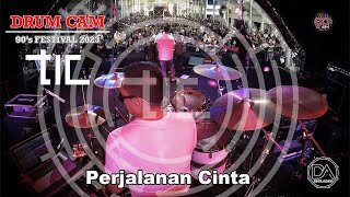Download lagu PERJALANAN CINTA - DRUMCAM TIC Band | 90's FESTIVAL 2023 mp3