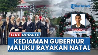 Perdana! Perayaan Natal di Kediaman Gubernur Maluku, Hendrik Lewerissa Buka Pintu bagi Warga Ambon