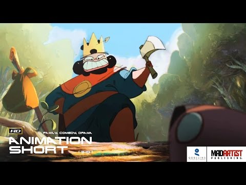 2D Animated Short Film "THE KING & THE BEAVER" Cute & Funny Animation by Gobelins