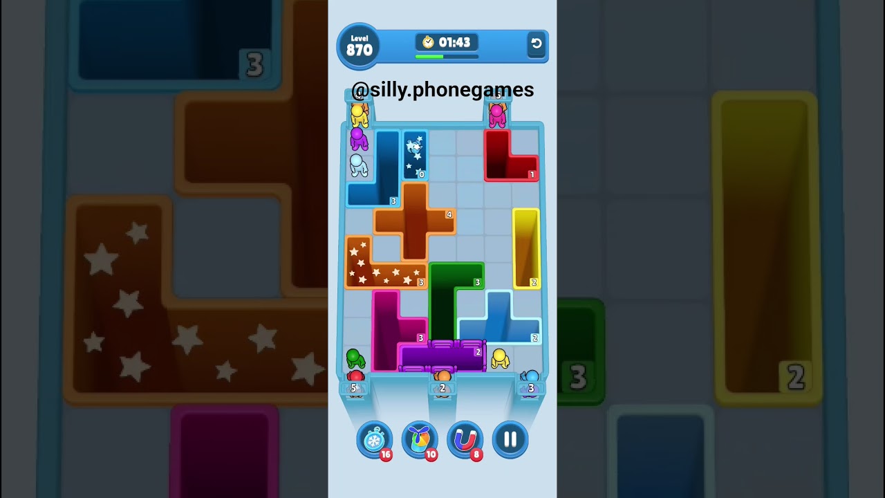 Drop Away Level 870 Walkthrough Solution