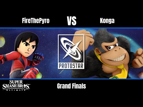 FireThePyro (Mii Brawler) vs Konga (Donkey Kong) - Ultimate Grand Finals - Protostar #63