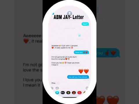 ABM JAY- Letter 💔