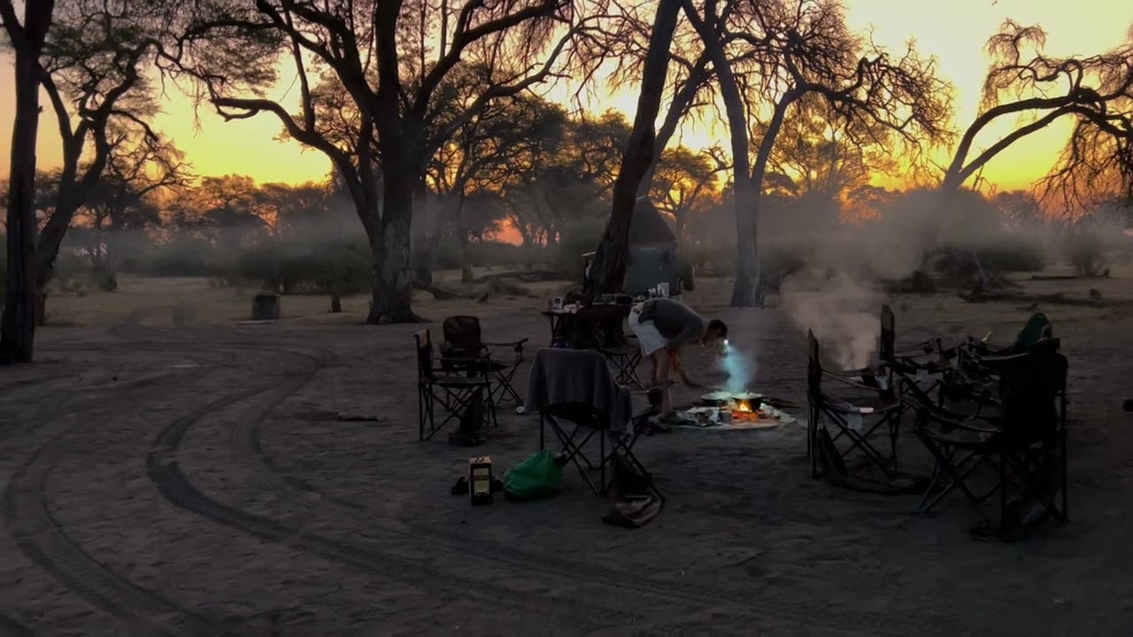 Magotho Camp 2 at sunset