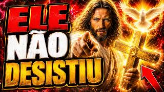 O Espírito santo não desistiu de você ouça agora URGENTE!