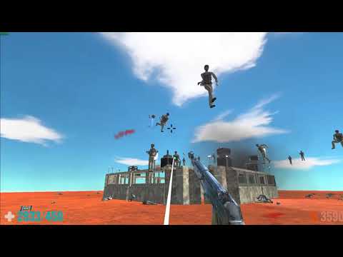 Martians Attack My Base. FPS Perspective! Animal Revolt Battle Simulator
