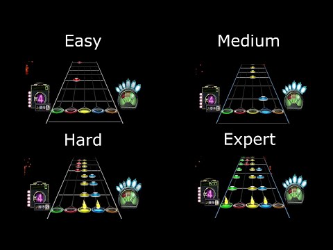 Guitar Hero 3 : The Rolling Stones - Paint It, Black (Easy/Medium/Hard/Expert)