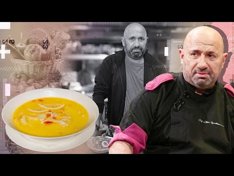 What is chef Cătălin Scarlatescu's secret for a successful belly soup?