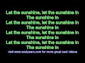 The 5th Dimension - Aquarius/Let the Sunshine In ...