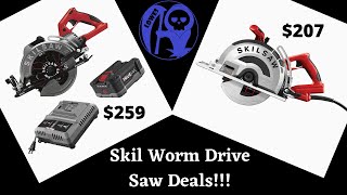 35% off Skil Worm Drive Saws $259 and $207 🔥🔥