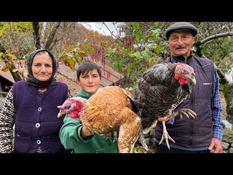 Homemade Shawarma was cooked in a faraway Azerbaijani village