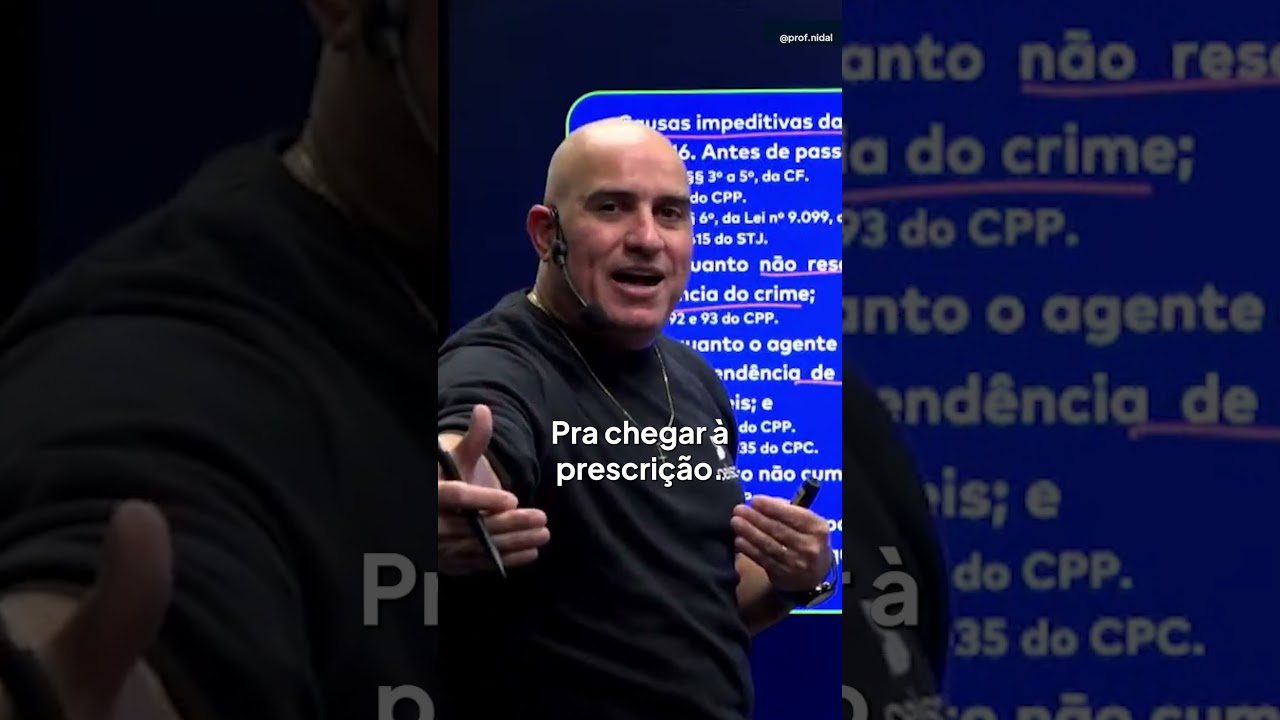 Acabou! Embargos protelatórios para chegar à prescrição da sentença condenatória. #direitopenal #oab