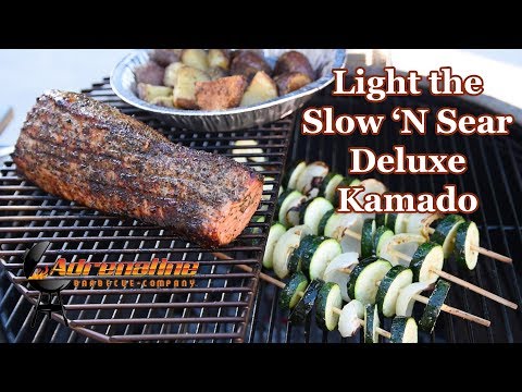 How to Light the Slow 'N Sear Deluxe Kamado for High Temperatures and Searing