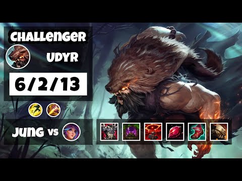 Udyr s11 Jungle Challenger Replay (6/2/13) - BR