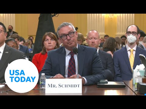 Schmidt tells Jan. 6 committee about death threats after Trump tweet USA TODAY