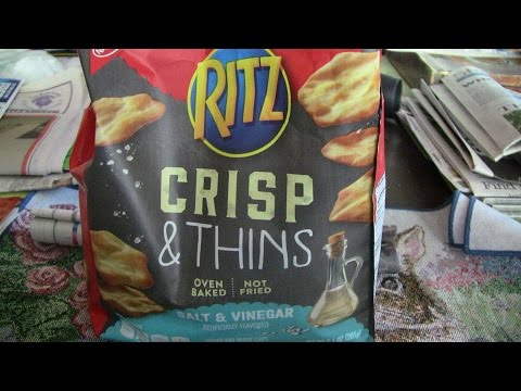 Welcoming New Subscribers And Chatting,Meijer Haul, Reviewing Ritz Crisp & Thins Salt & Vinegar
