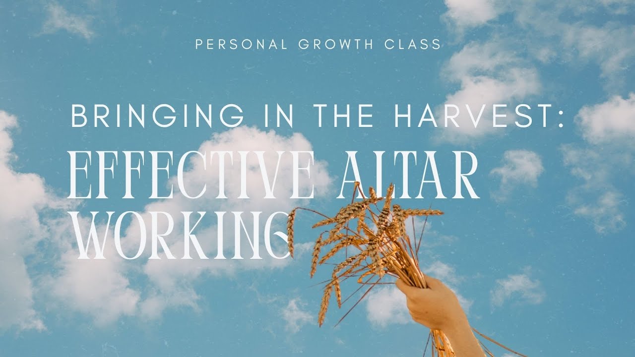 Effective Altar Working